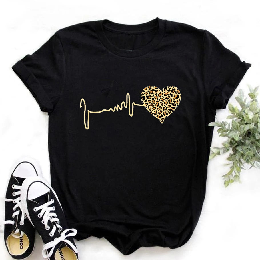 T-shirt Donna Estiva Anni '90 con Stampa Maglietta donna estiva